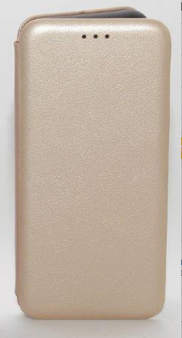 Чехол-книжка из эко-кожи Flip Cover для Huawei P30 Pro (Золотой)