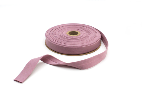 Бейка косая х/б,20 мм, розовая лаванда