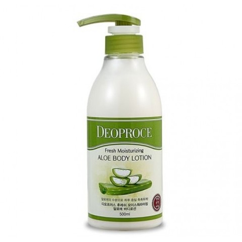 DEOPROCE FRESH MOISTURIZING ALOE BODY LOTION 500ml