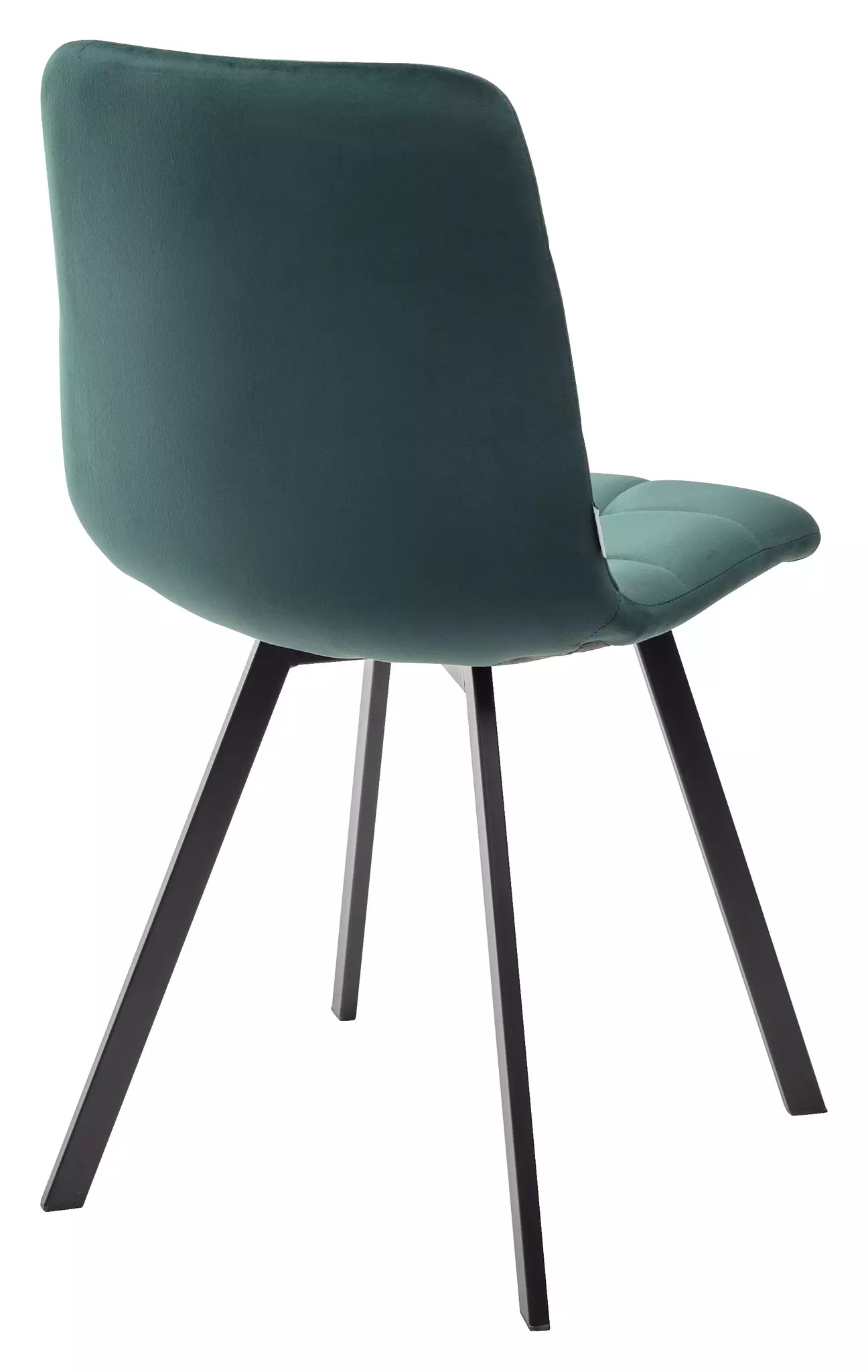 Стул CHILLI SQUARE BLUVEL-78 GREEN, велюр / черный каркас, М-City