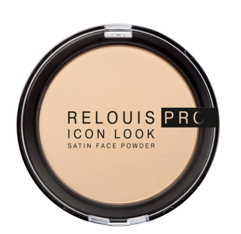 RELOUIS Пудра компактная PRO Icon Look Satin Face Powder  тон 00