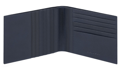 Кошелек мужской Piquadro Tokyo, синий, кожа натуральная (PU1241S107/BLU)