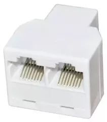 Компьютерный 03-0103 двойник ( гнездо-2 гнезда) 8P-8C REXANT