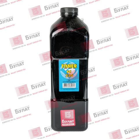 Тонер БУЛАТ для Canon FC-230 (Чёрный, банка 1 кг)