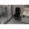 Abber Rechteck AC1200MB Унитаз подвесной, цвет: чёрный