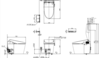 TOTO Washlet Neorest AH TCF9786JG Сиденье для унитаза с функцией биде, ToTo, Neorest Series, ширина, мм-389, длина, мм-705, высота, мм-119, с дистанционным управлением, оснащение-омывание теплой водой, обогреваемое сиденье, дезоратор, сушка, Ewater+,