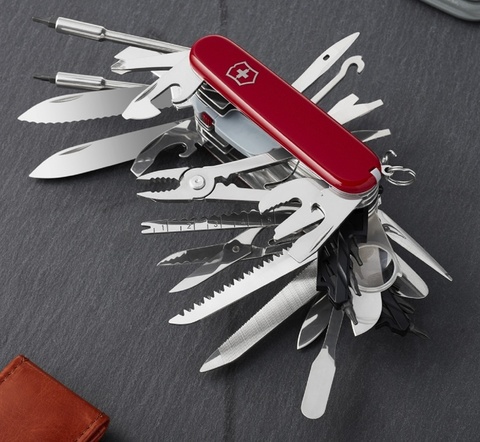 Нож складной Victorinox SwissChamp XXL, 91 mm, 73 функции (1.6795.XXL)