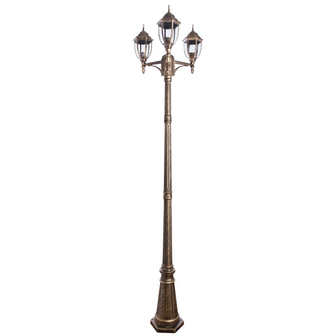 Уличный светильник Arte Lamp Pegasus A3151PA-3BN