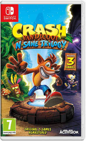 Игра Crash Bandicoot N'sane Trilogy (Switch)