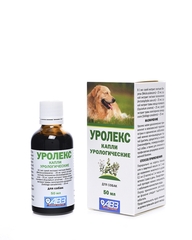 АВЗ Уролекс капли урологические для собак крупных пород 50 мл