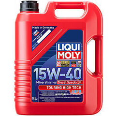 Минеральное моторное масло Touring High Tech SHPD-Motoroil 15W-40 - 5 л