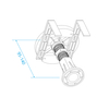 RGW 03300100-04 Крепеж к экрану RGW NG-01 (B)