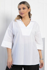 Блуза Легкость движения (белая) Б12945-30М LT Collection