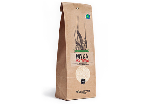 Мука из полбы цельнозерновая БИО, 500г
