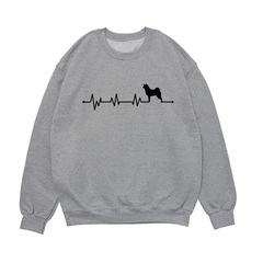 Свитшот "Сиба - сердечный ритм"