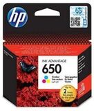 Картридж CZ102AE (№650) цветной HP DeskJet Ink Advantage 2515/2515 e-All-in-One