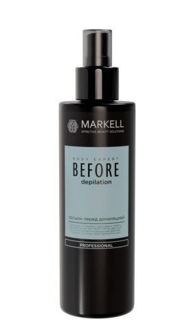 Markell Body Expert Лосьон перед депиляцией,флакон с распылителем 200мл