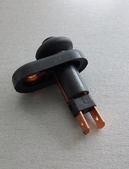 КОНЦЕВИК ДВЕРИ ПЕРЕДНЕЙ ЛЕВОЙ ДВУХКОНТАКТНЫЙ LACETTI, GENTRA GM