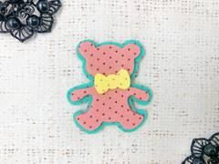 Декоративный пришивной элемент, р. 5,3х5,8 см