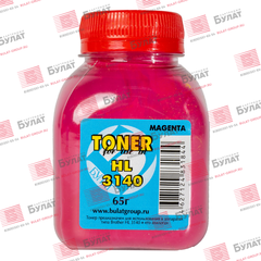 Тонер БУЛАТ Brother HL-3140 (Пурпурный, банка 65 г)