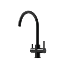 Sancos Taper SC4012MB Смеситель для кухни с краном для фильтрованной воды, цвет: черный матовый фото