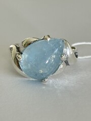 Адажио нат (кольцо из серебра)