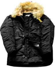 Куртка Аляска Husky Denali Black Black (черная - black)