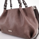 Сумка Саломея 607 македония какао + шоколад