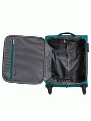 Чемодан Redmond тканевый облегченный ручная кладь Лазурный NF05L20GN 54х20х38 см без расширения