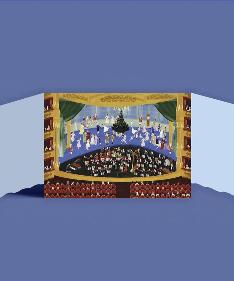 Открытка Театр