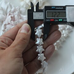 Жемчуг натуральный барочный Звезда, 11.4-12.7 мм, 1 жемчужина, МК018