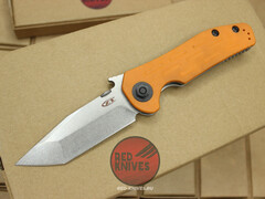 Нож Zero Tolerance 0620 Emerson Tanto Orange - клинок стоунвош
