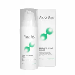 Крем Alga Spa с пребиотиком для восстановления микробиома кожи "PREBIOTIC REPAIR CREAM", 50 мл