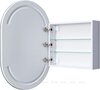 Aquanet 344788 Зеркальный шкаф Монте (овал) 60х90 LED (344788)