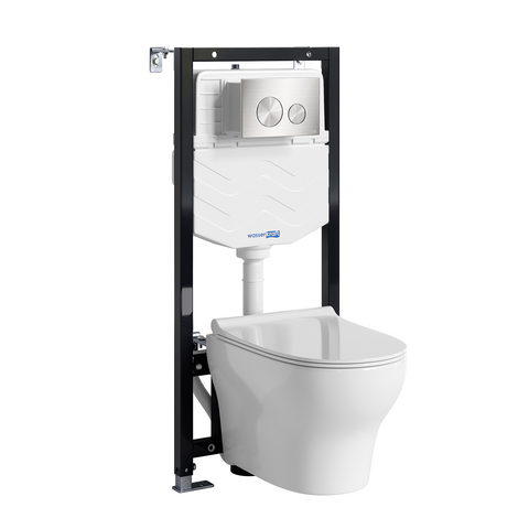 WasserKRAFT Aller 10TLT.010.ME.BN02.H001 Система инсталяции с унитазом