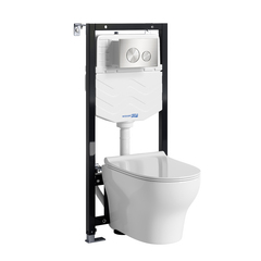 WasserKRAFT Aller 10TLT.010.ME.BN02.H001 Система инсталяции с унитазом фото