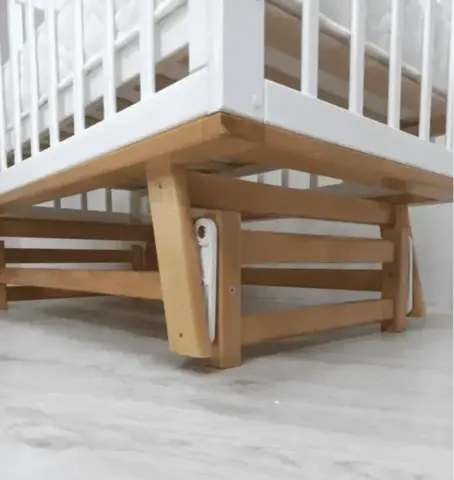 Маятник для кроватки Anniken белый/бук