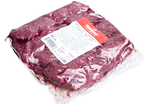 Бефстроганов из мраморной говядины замороженный, 600г