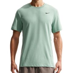 Теннисная футболка Nike Solid Dri-Fit Crew - steam/black