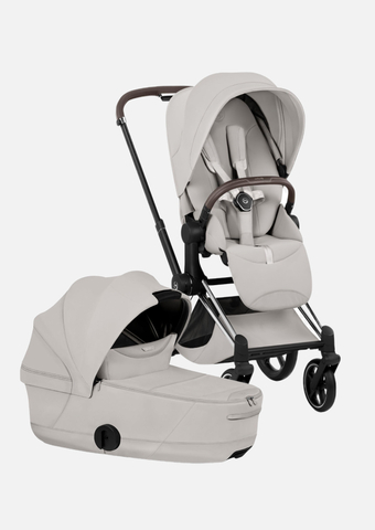 Коляска Cybex Priam V Style Rosegold 2 в 1 Cozy Beige
