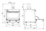 Печь-мангал Dagrill 70 M mini