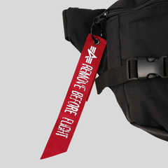 Сумка Alpha Industries Combat Waist Bag Black (Черный)