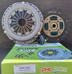 СЦЕПЛЕНИЕ В СБОРЕ ELANTRA XD 1,6 PHC VALEO 215мм (4130022150+4110028500+4142128002) (зелёная уп, Корея)