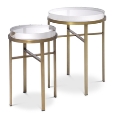 Приставной столик Side Table Hoxton set of 2 арт.114482