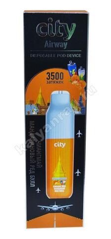 City Airway Chiangmai Мандариновый Ред Булл 3500 затяжек