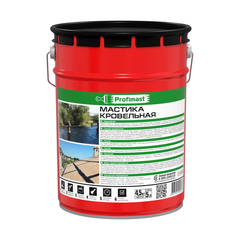 Мастика битумная Profimast, кровельная, черная, 4,5 кг, 237258