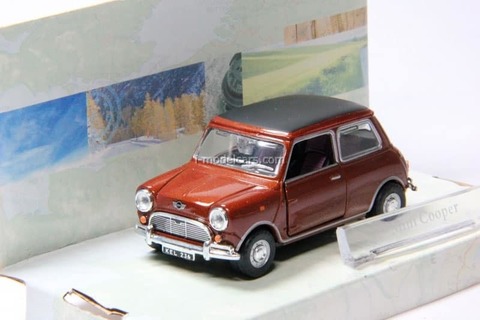 Mini Cooper brown Cararama 1:43
