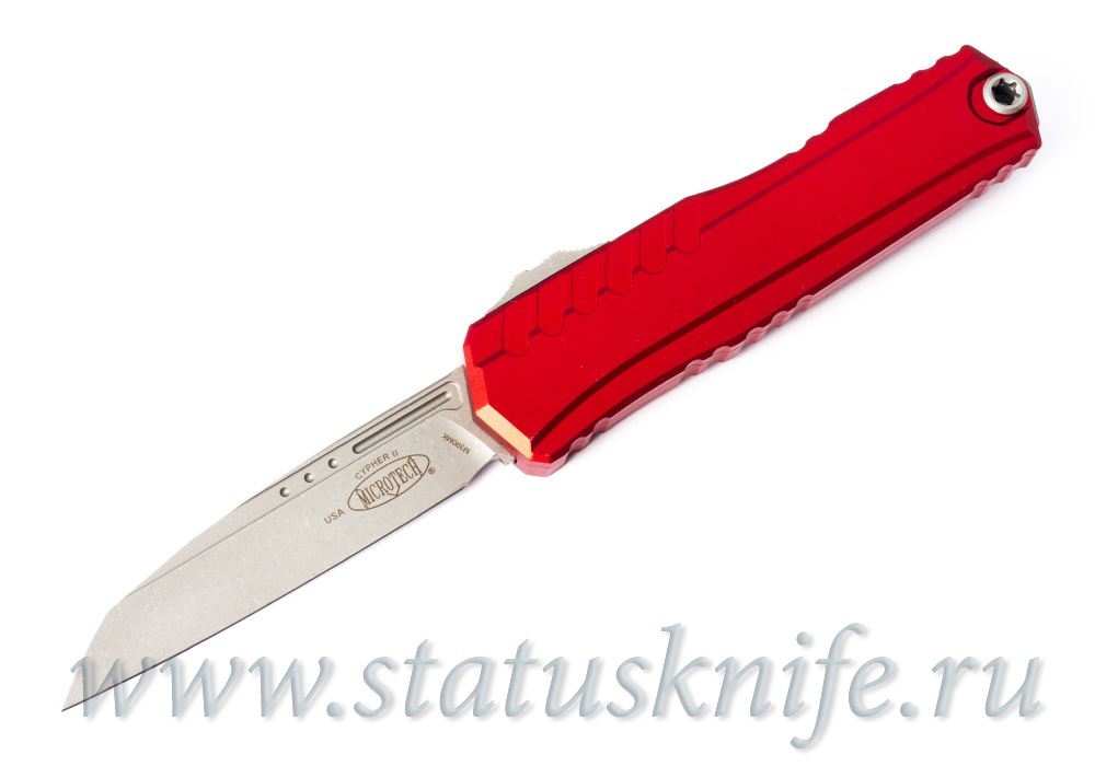 Нож Microtech Cypher II 1241-10APRD Red