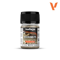 Средство для оформления подставок Vallejo серии Texture Arid Yellow 0.5-2 mm