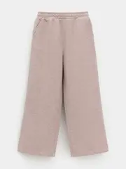 брюки  для девочки  КР 400842/кофейный меланж к575
